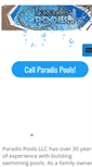 Mobile Screenshot of paradispools.com